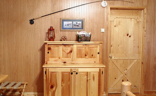 Silverwolf Log Chalets Coram Экстерьер фото